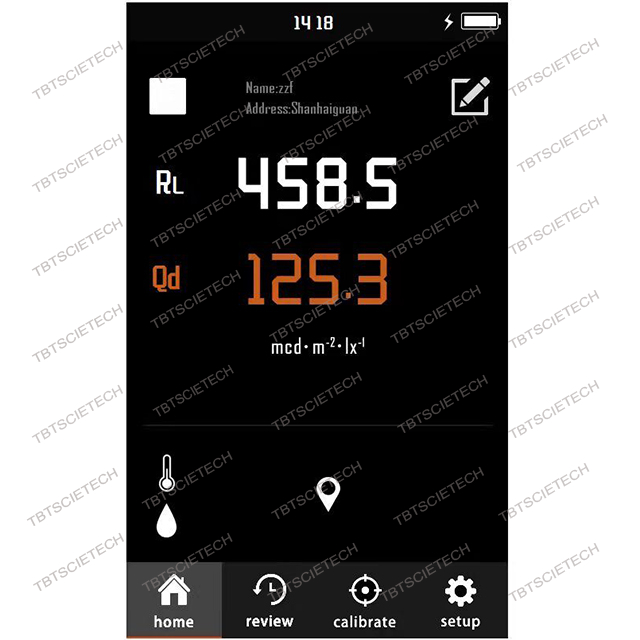 High Quality TBTRMR-1J Retroreflectometer for road marking