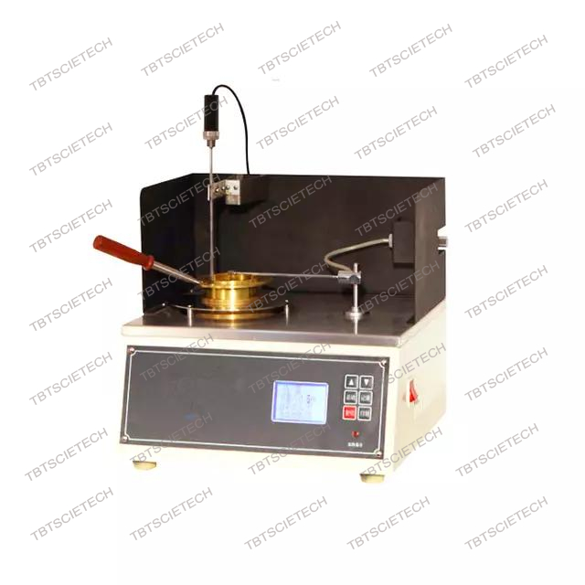 Cleveland Open Cup Flash Point Tester LCD display