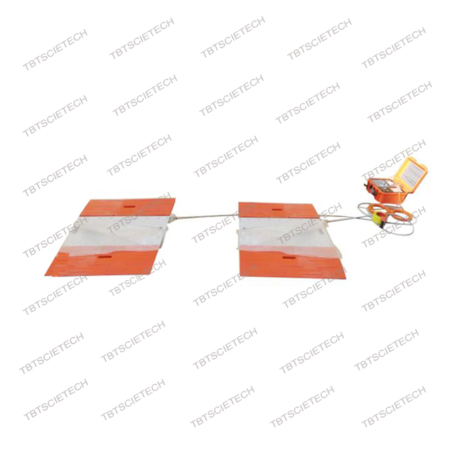 Portable Axle Scale digital display