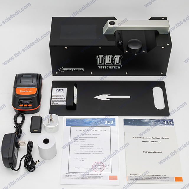 Retroreflectometer untuk tanda jalan