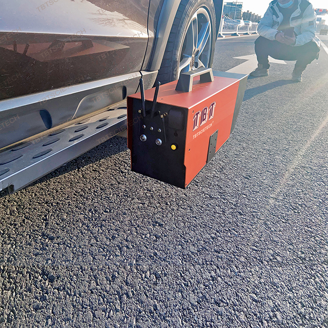Mobile Retroreflectometer Vehicle Mounted
