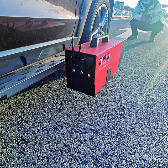 Mobile Retroreflectometer Vehicle Mounted