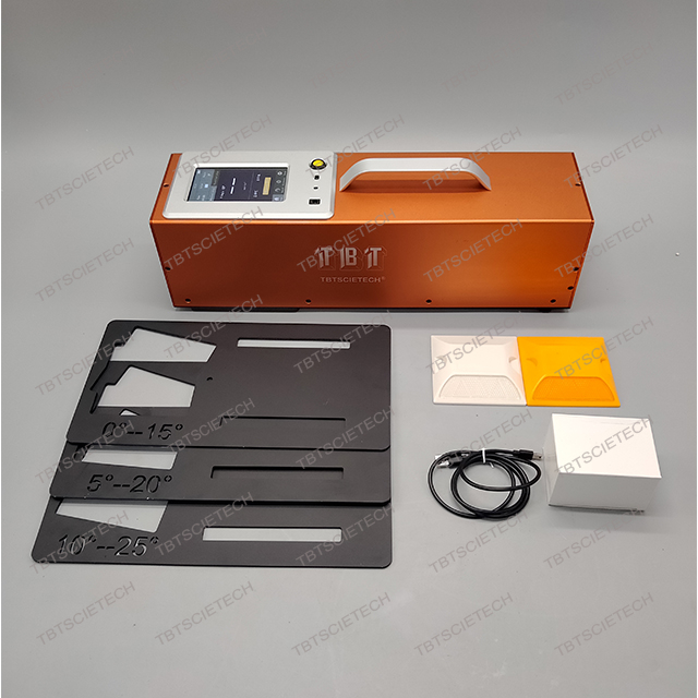 Retroreflectometer for Road Studs 
