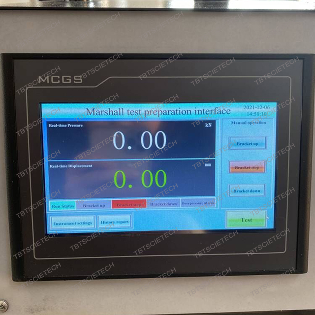 Marshall Stability Tester With Touch Screen Display
