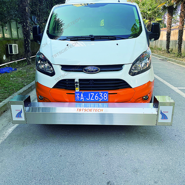 Profilómetro de superficie de la carretera (sistema de prueba para la calidad del pavimento)