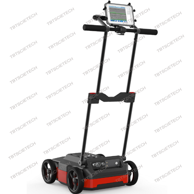 Survey Ground Penetrating Radar (GPR) dual frequency for pipe detecting